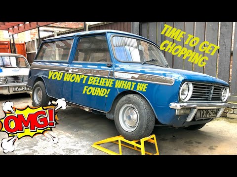 CUTTING THE OVERSILL OFF - SAVING A CLASSIC MINI CLUBMAN ESTATE