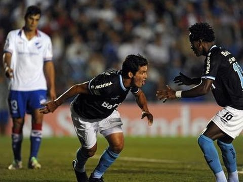 Nacional (URU) 0 x 1 Grêmio - Gol de Cristian Riveros - Copa Libertadores 2014