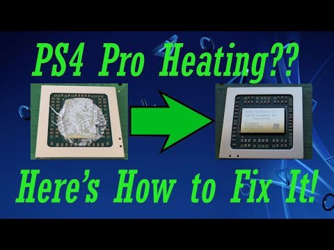 PS4 Pro Fan Noise Fix - Thermal Paste & Pads Upgrade