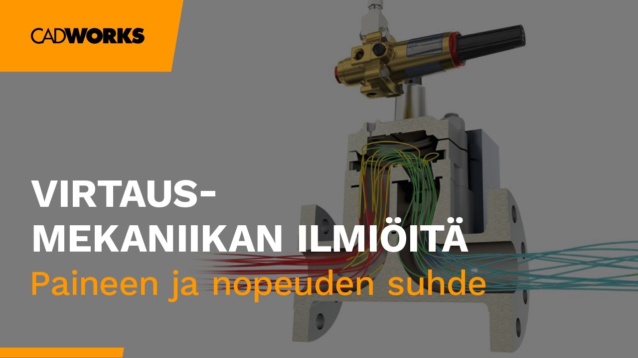 Virtausmekaniikan ilmiöitä - Paineen ja nopeuden suhde. - Video thumbnail