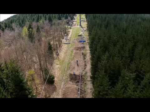 Downhil ještět Tomáš vokurka a ondra štěPánek