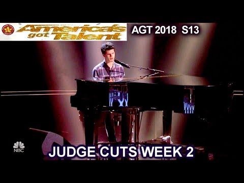 Joseph O'Brien Original Song "The Average" his 2nd Chance America's Got Talent 2018 Judge Cuts 2 AGT