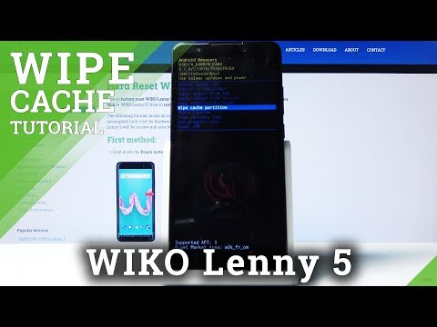 How to Wipe Cache Partition in WIKO Lenny 5 – Remove Cache Files