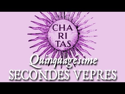 Secondes vêpres du dimanche de la Quinquagésime - STANS AUTEM JESUS