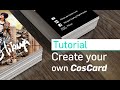 CosCard Export Settings - CosplayGen