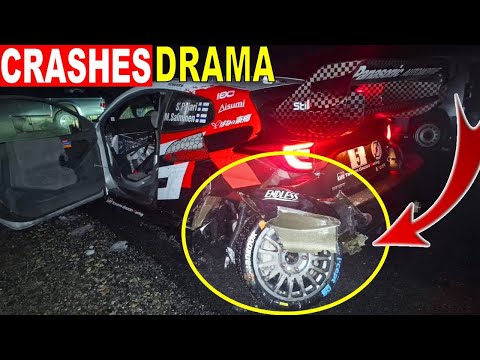 💥 CRASHES DRAMA 🇲🇨 WRC RALLYE MONTE CARLO 2026 ❌ Pajari & Josh OUT ❌ | Day 1 Highlights