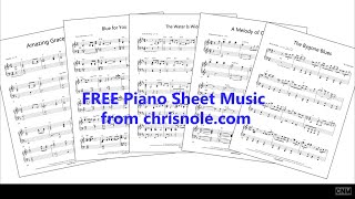 FREE Sheet Music downloads!