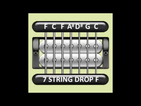 Perfect Guitar Tuner (7 String Drop F = F C F A# D# G C)