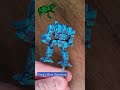 Battletech Slapchop - Magic Blue Speed Paint