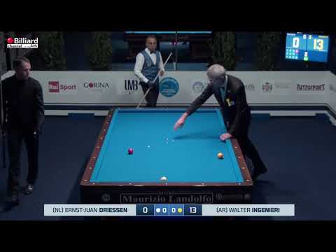 Driessen Ernst Juan VS Ingenieri Walter - 24° World Championship 5 PINS Individual Open