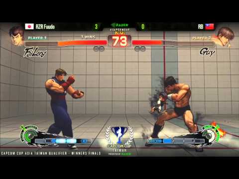 SSF4AE RZR Fuudo vs RB - CAPCOM-Cup Asia Taiwan Qualifiers