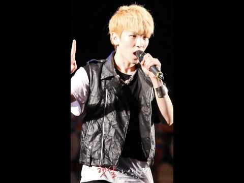 fancam] 110804 SHINee Key dance cut@World percussion festival