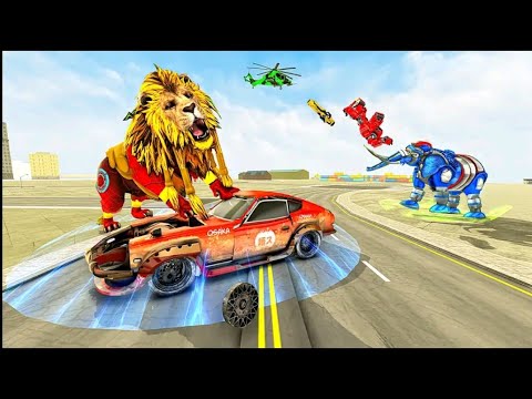 Grand Robot Battle In Best robot Transforming Games - Android Gameplay | Robot Simulator Game