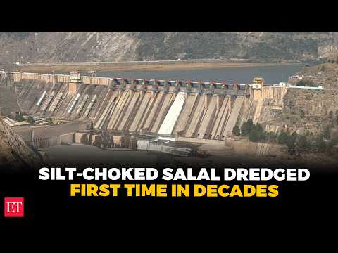 Salal Dam on Chenab dredged for first time in decades following Indus water treaty suspension