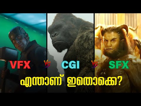 VFX vs CGI vs SFX: A Clear Breakdown | Malayalam | CINETALKS