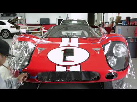 Ford GT40 MkIV Paint Protection Film Time-Lapse by Ghost Shield Film in Thousand Oaks, CA