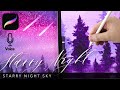 Watercolor Night Sky Tutorial IPad Watercolor Tutorial Watercolor For Procreate