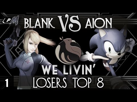 We Livin' #1 - Singles [Top 8 - Losers Top 8] ft. TB|Aion (Sonic) VS blank (Zero Suit Samus)