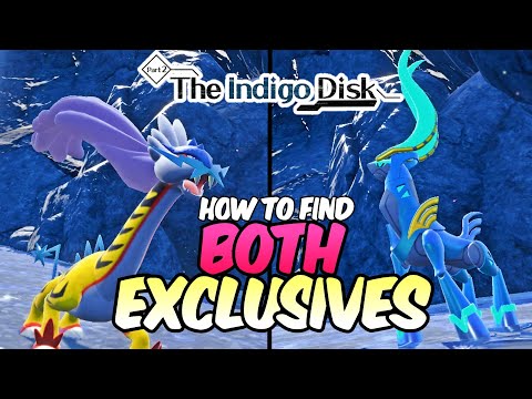 Where to find ALL 4 New Version Exclusive Paradox Pokemon in Indigo Disk DLC Pokemon Scarlet Violet