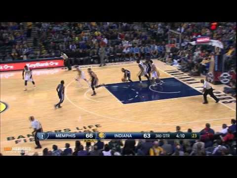 Mike Conley Full Highlights at Pacers 2014.10.31 - 17 Pts, 4 Asts.
