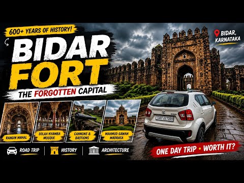 600 Years of History! Exploring Bidar Fort in Karnataka