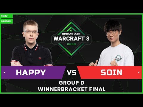DreamHack Warcraft III Open 2021 Finals - [UD] Happy vs. Soin [ORC] - Group D WB Final