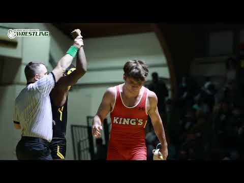 Men's Wrestling Highlights vs King's