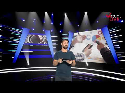 virtual & LIVE Show - Virtual Production - Showstage