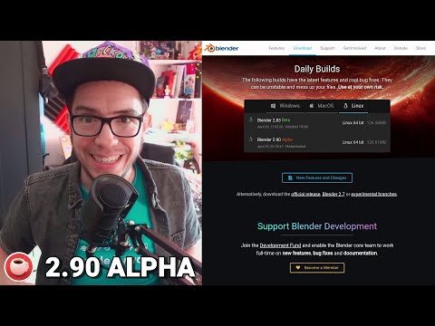 BLENDER 2.90 ALPHA! - Blender Today RECAP #098+99