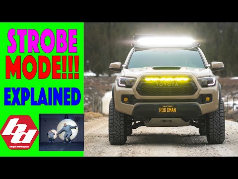 How to Get Baja Designs or Any LED to Strobe like a Police Car. Off-Road Use Only