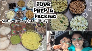 TRIP FOOD PREP🍱 Ep-1✨️Packing Snacks + Lunch to Save Time 💰 Save Money 🚗 So Many Homemade Snacks 🍿