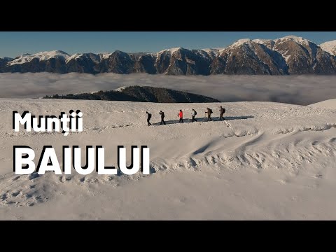 Iarna pe creasta Munților Baiului