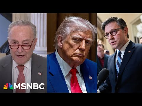 我們完全團結一致民主黨一心對抗特朗普，共和黨卻出現裂痕：參議員舒默 ('We are totally united': Dems on their front-feet against Trump, GOP is showing cracks: Sen. Schumer)