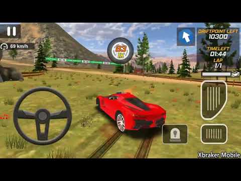 Police Drift Car Driving Simulator: Red Luxury Police Car Driving - Android GamePlay