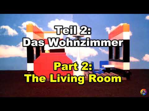 DE Anmelden 0:02 / 3:21 Wie man ein Lego-Apartment baut (+Animationstest), Teil 2: Das Wohnzimmer 