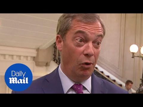 Nigel Farage says this is not what people voted for - Daily Mail