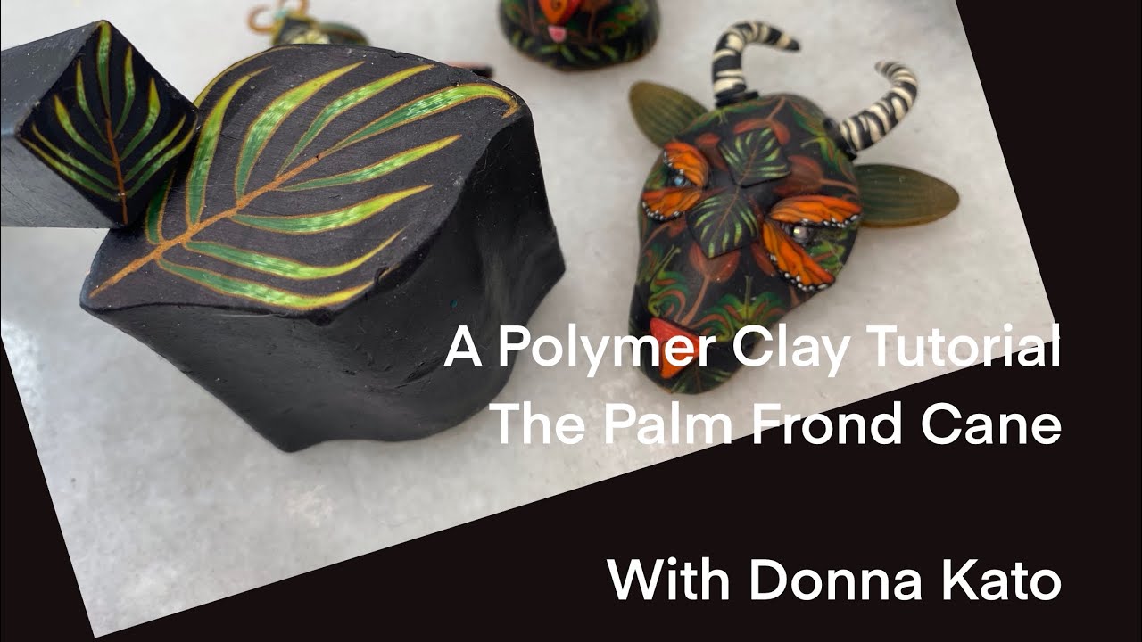 A Polymer Clay Millefiori Tutorial: The Palm Frond Cane