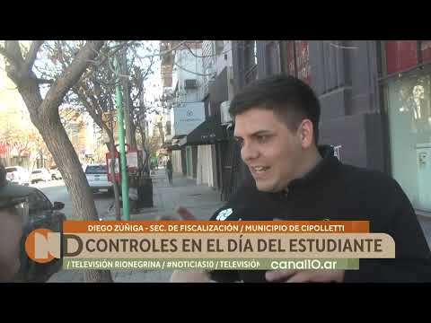 Día del Estudiante y la Primavera: Municipios rionegrinos ultiman controles y festejos