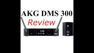 Video thumbnail for WYN2K | AKG DMS300 wireless microphone system review and comparison by 4thewin