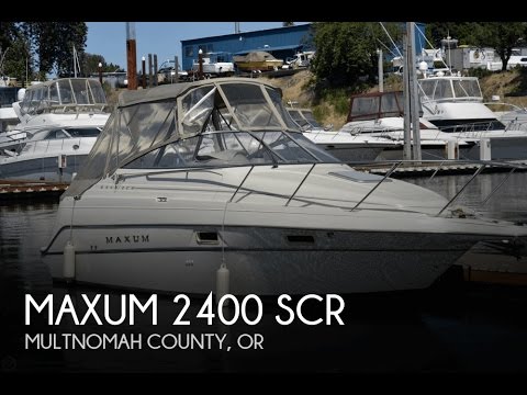 [UNAVAILABLE] Used 1998 Maxum 2400 SCR in Portland, Oregon