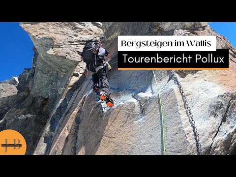 Pollux (4092m) | Start in die Tourensaison 2020 | Bergsteigen im Wallis