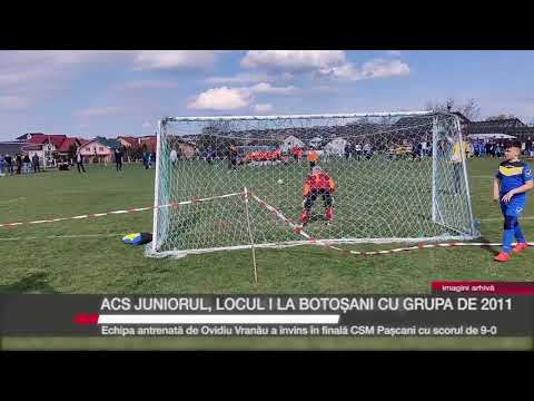 Sport  - ACS Juniorul, locul I la Botoșani cu grupa de 2011