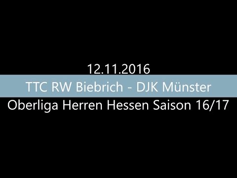 TTC RW Biebrich - DJK Münster (OL Hessen)