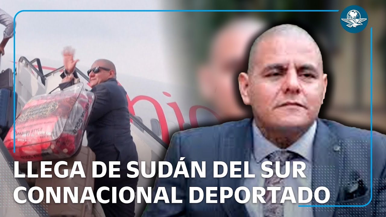 Jesús Muñoz connacional que fue deportado de Estados Unidos ya está en México