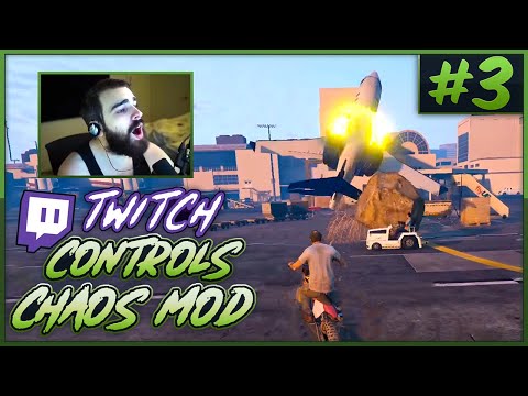 Twitch Controls GTA V Chaos! (Chat Randomly Mods The Game) #3  - S02E03