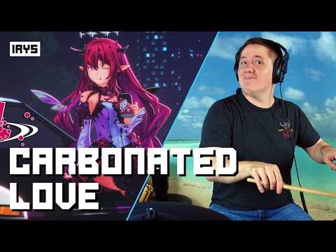 Carbonated Love By IRyS On Drums!