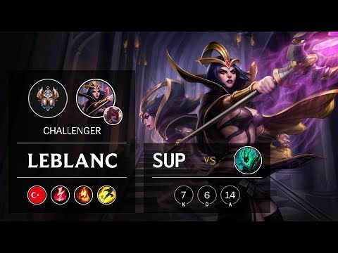 LeBlanc Support vs Thresh - TR Challenger Patch 9.21