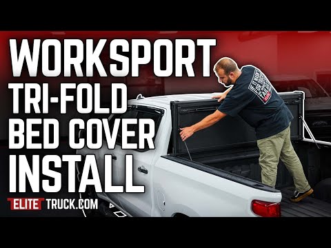 Worksport AL4 Flip-Up Hard Bed Cover Install Video