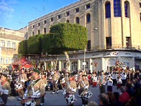 Bormla Gimgha l Kbira 22 4 2011 Is sehem tal Iscouts fil purcissjoni malcolm schembri zabbar malta part 6