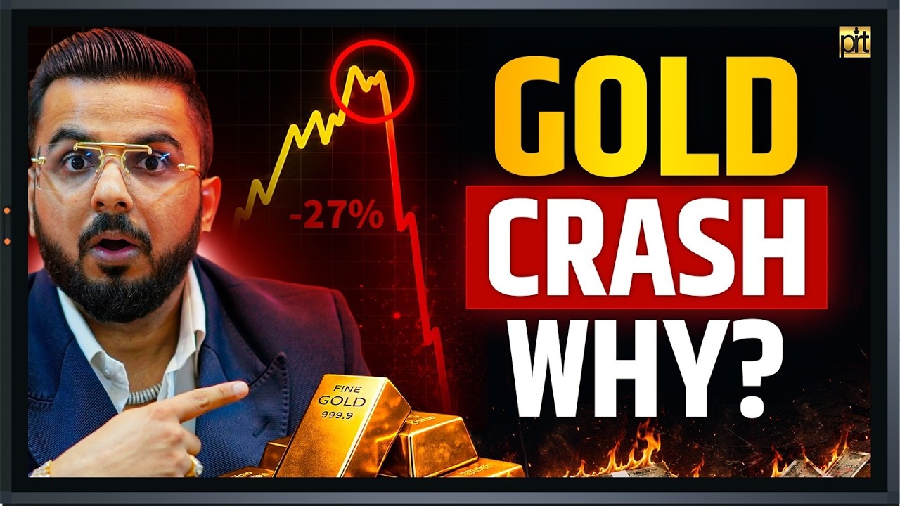 Gold Crash Detailed Analysis!